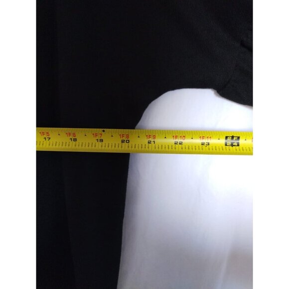 Alishebuy Women's Black Open Front Long Cardigan Sweater Size M. NWT - Picture 5 of 6